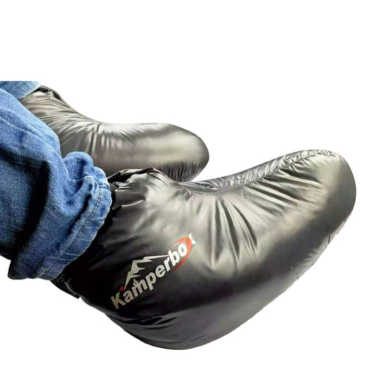Kamperbox Down Slippers Down Socks Camping Down Booties For Sleeping Bag Camping AQ3 - NawdeX