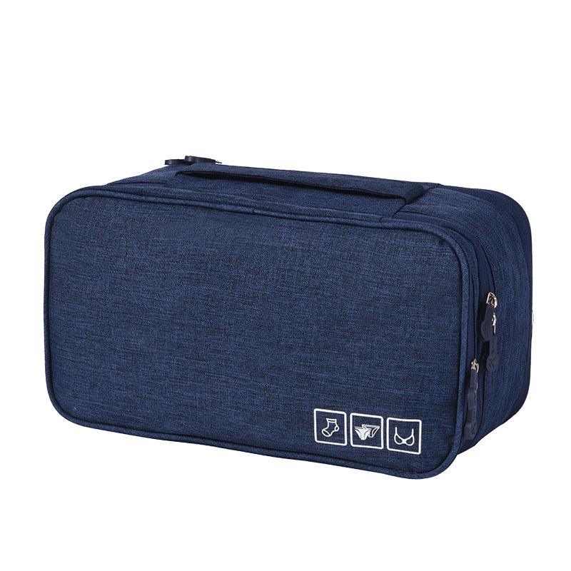 Travel Makeup Bags Women Multi-function 3-shelf Underwear Storage Bag - NawdeX