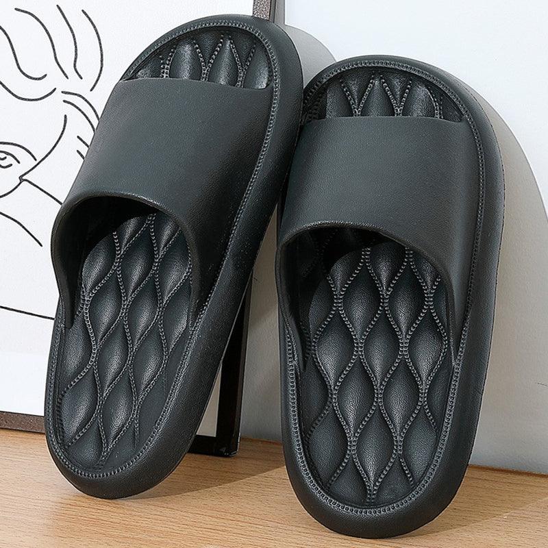 Soft Slippers Summer Floor Bathroom Shoes Women Men - NawdeX