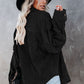 Sequin Football Button Up Long Sleeve Jacket - NawdeX