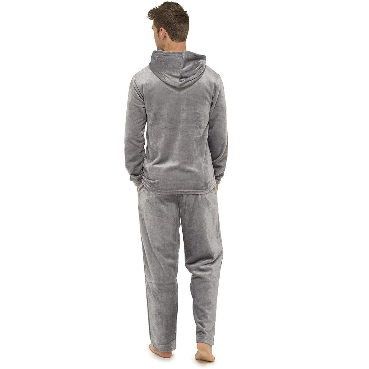 Flannel Grey Men's Pajamas - NawdeX