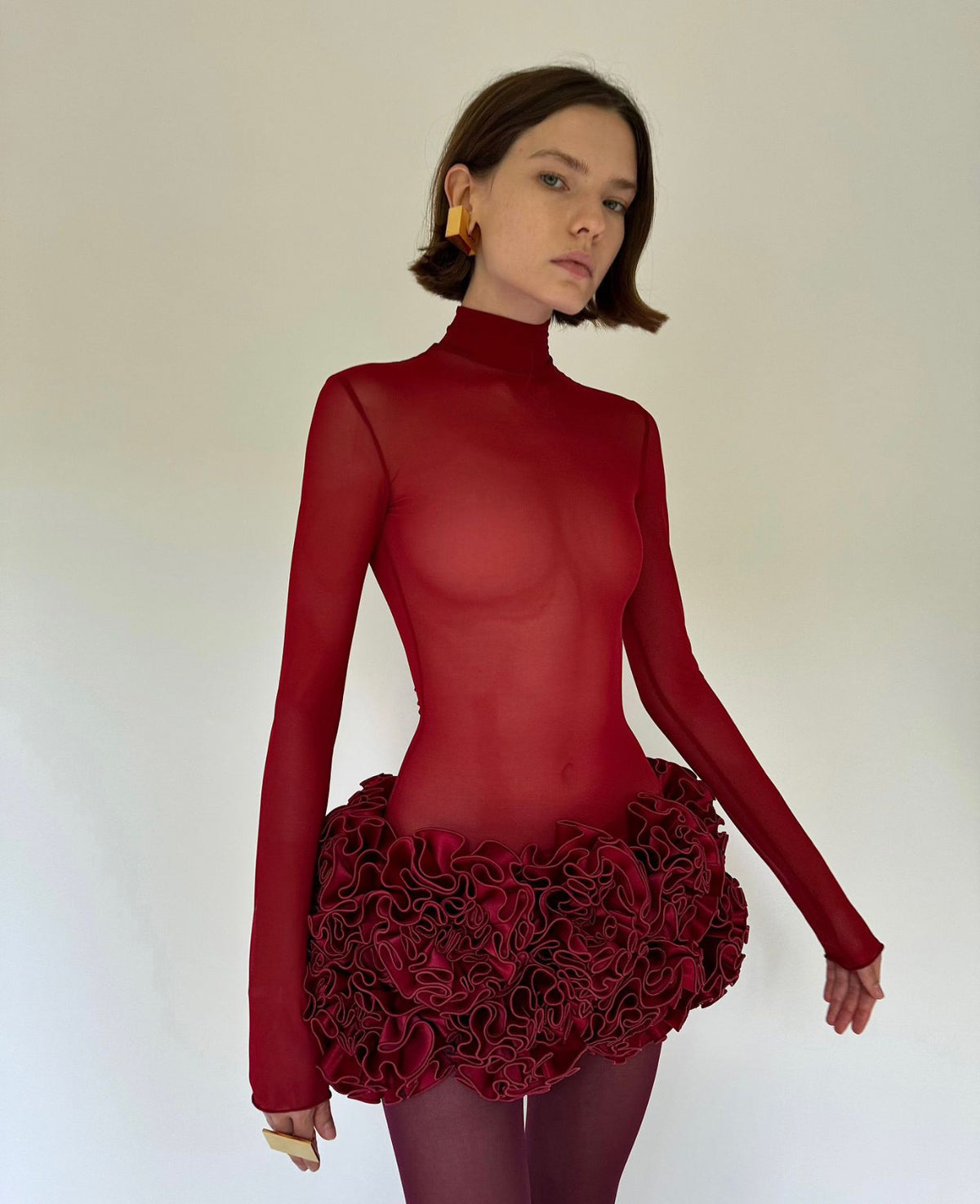 Rose Bloom Corset and Skirt Set