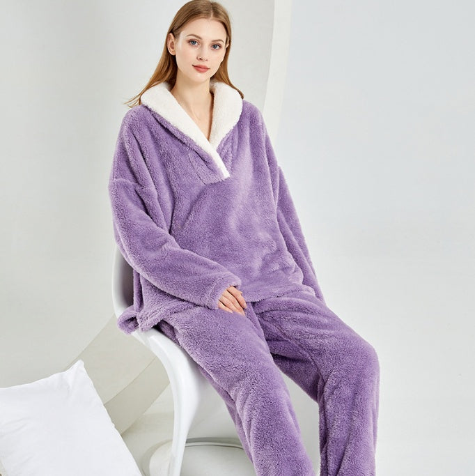 Flannel Pajamas Set - NawdeX