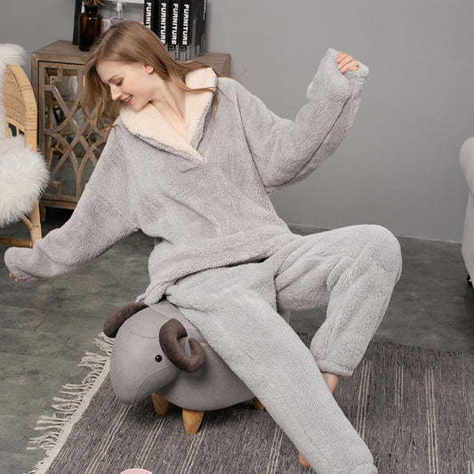 Flannel Pajamas Set - NawdeX