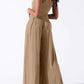 Square Neck Wide Strap Jumpsuit - NawdeX