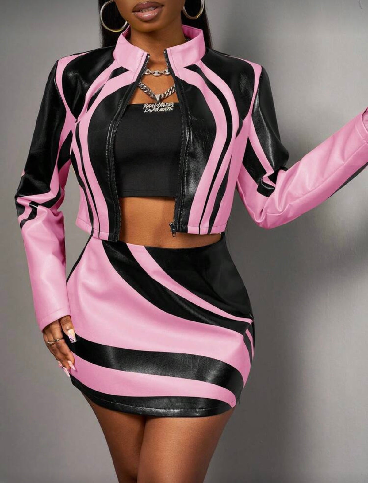 Racing Skirt Set