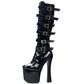 NawdeX Lace Up Buckled High Heel Platform Pole Dance boots - NawdeX