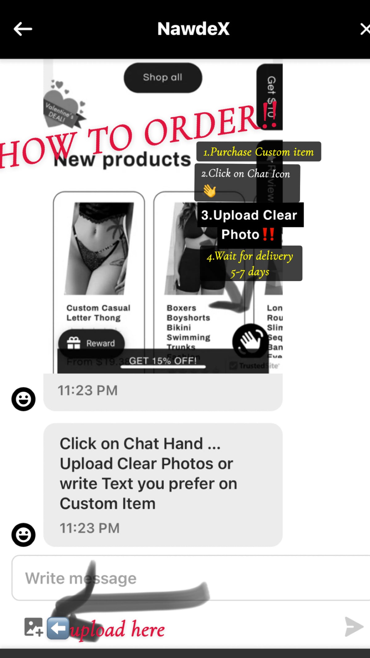 Custom Casual Letter Thong - NawdeX