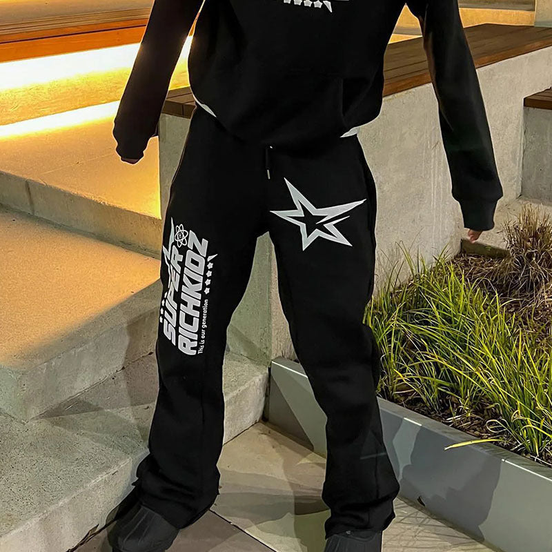 Rich Kid Straight Trousers