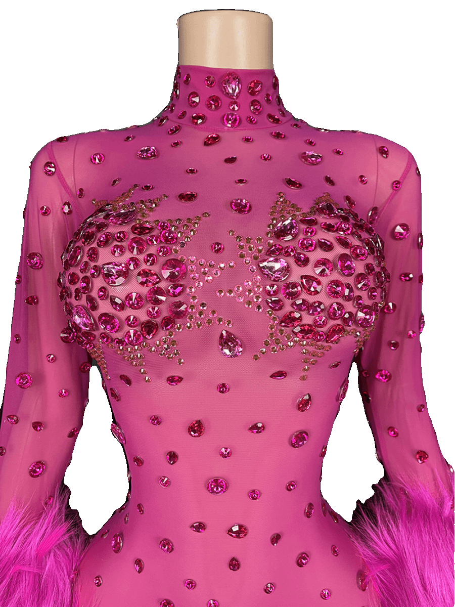Sexy Fluff Catwalk Jumpsuit - NawdeX