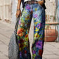 Diagonal Cloth  3D Pattern Casual Jeans - NawdeX