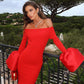Long Sleeve French Lantern Dress - NawdeX