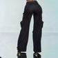 Hollow-out Diamond Stretch Jeans - NawdeX