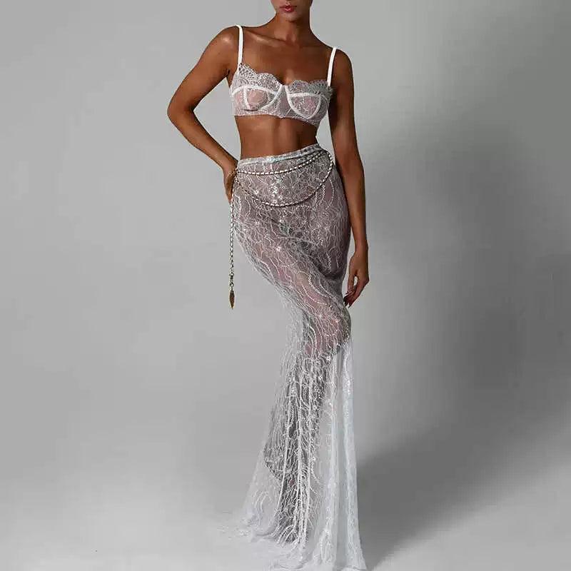 Come on Lover Lace 2 piece Set - NawdeX