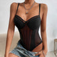 Sexy Fashion Backless Gauzy Lace Jumpsuit - NawdeX