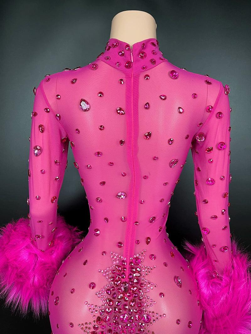 Sexy Fluff Catwalk Jumpsuit - NawdeX