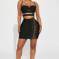 Spicy  Bandage Pencil Skirts Set