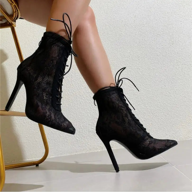 FanFan  Mesh Bootie