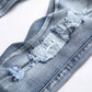 Snake Print Jeans