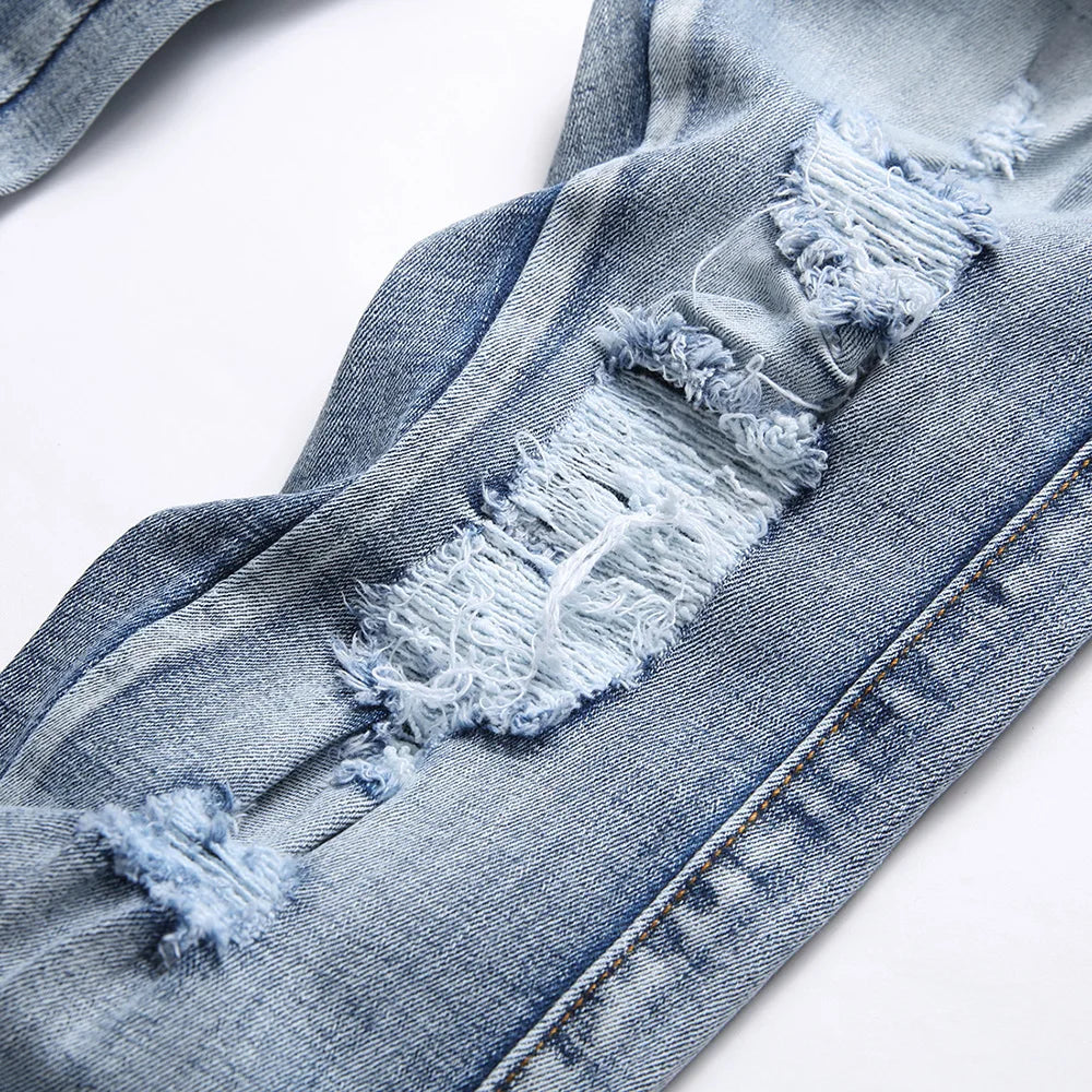 Snake Print Jeans
