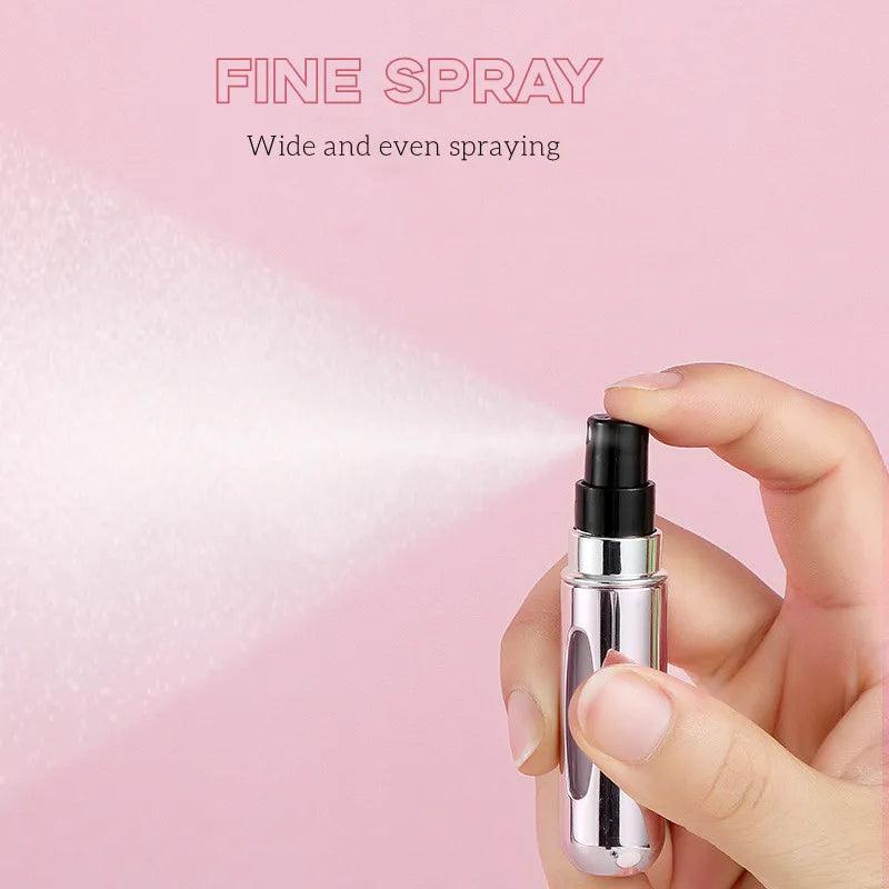 5ml Perfume Refill Bottle Portable Mini Refillable Spray Jar Scent Pump Empty Cosmetic Containers Atomizer for Travel Tool Hot - NawdeX