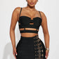Spicy  Bandage Pencil Skirts Set