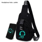 Multifunction Fashion Men Crossbody Bags USB Charging Chest Pack - NawdeX