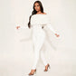 Julie Furry Crop Jumpsuit