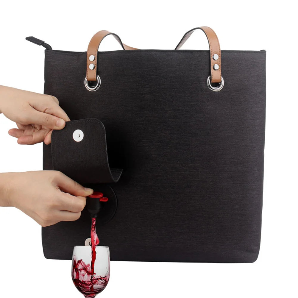 Wine Carrier Bag  W/Dispensing