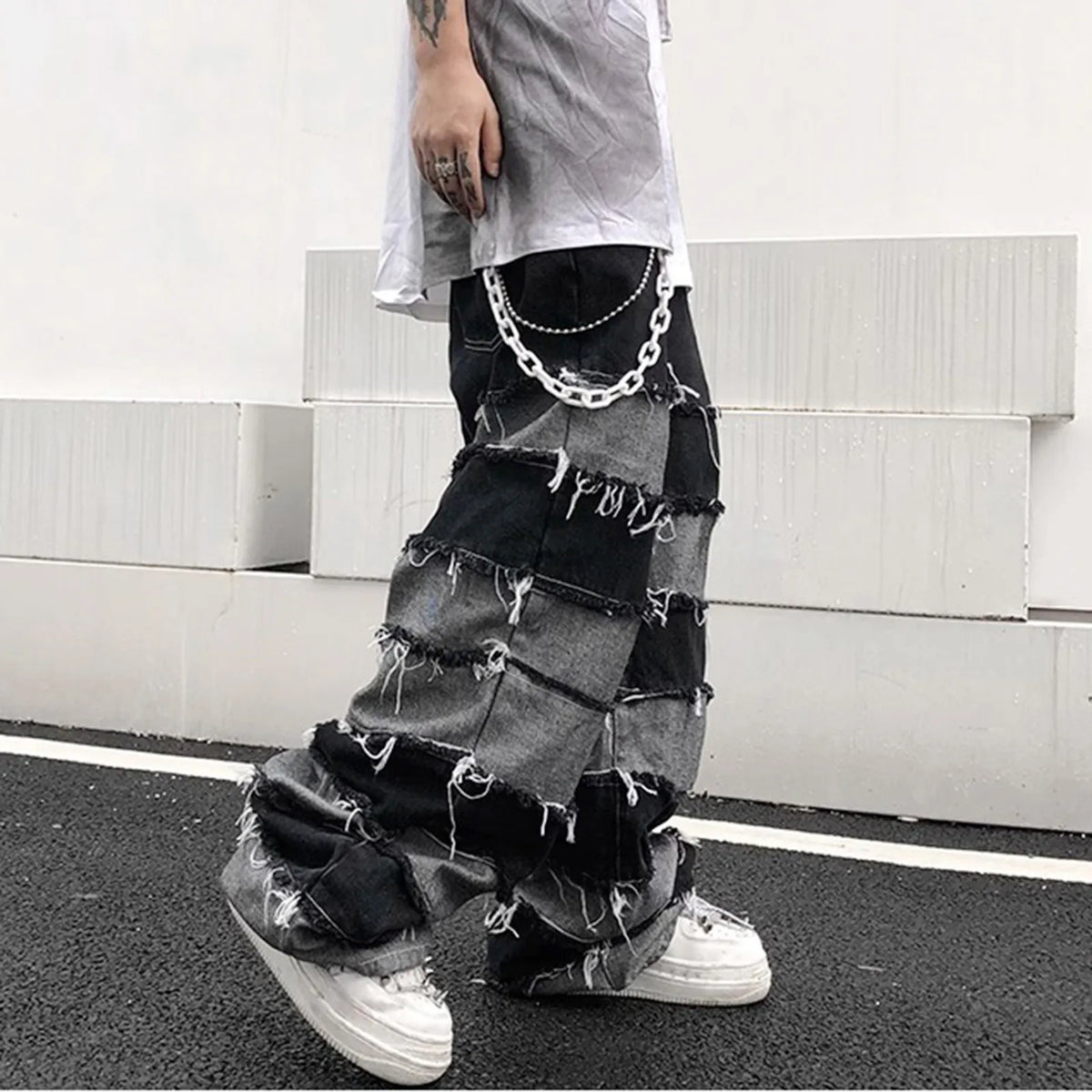 Tassel Wide leg jeans - NawdeX