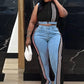 Plus Size Two Piece Tracksuit Outfit