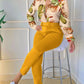 Slim Retro Trousers Two Piece Set With Belt - NawdeX