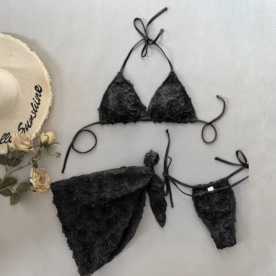 Ruffle Spice Bikini Set
