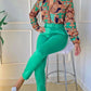 Slim Retro Trousers Two Piece Set With Belt - NawdeX