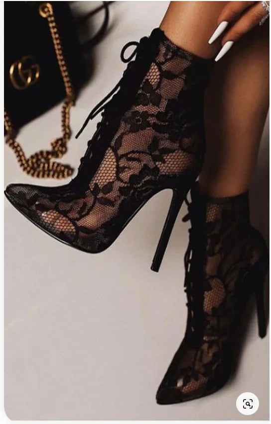 FanFan  Mesh Bootie
