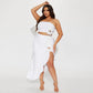 Bowknot Women's Dress Set Strapless