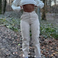 High Waist Cargo Pants Stylish - NawdeX