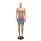 Sling Hot Rhinestone Sheath Dress - NawdeX