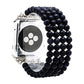 Beaded Jewelry Four Row Pearl Onyx Strap - NawdeX