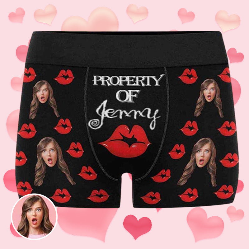 Customized  Underwear With Facial Features - NawdeX