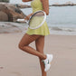 Wide Strap Active Dress with Unitard Liner - NawdeX