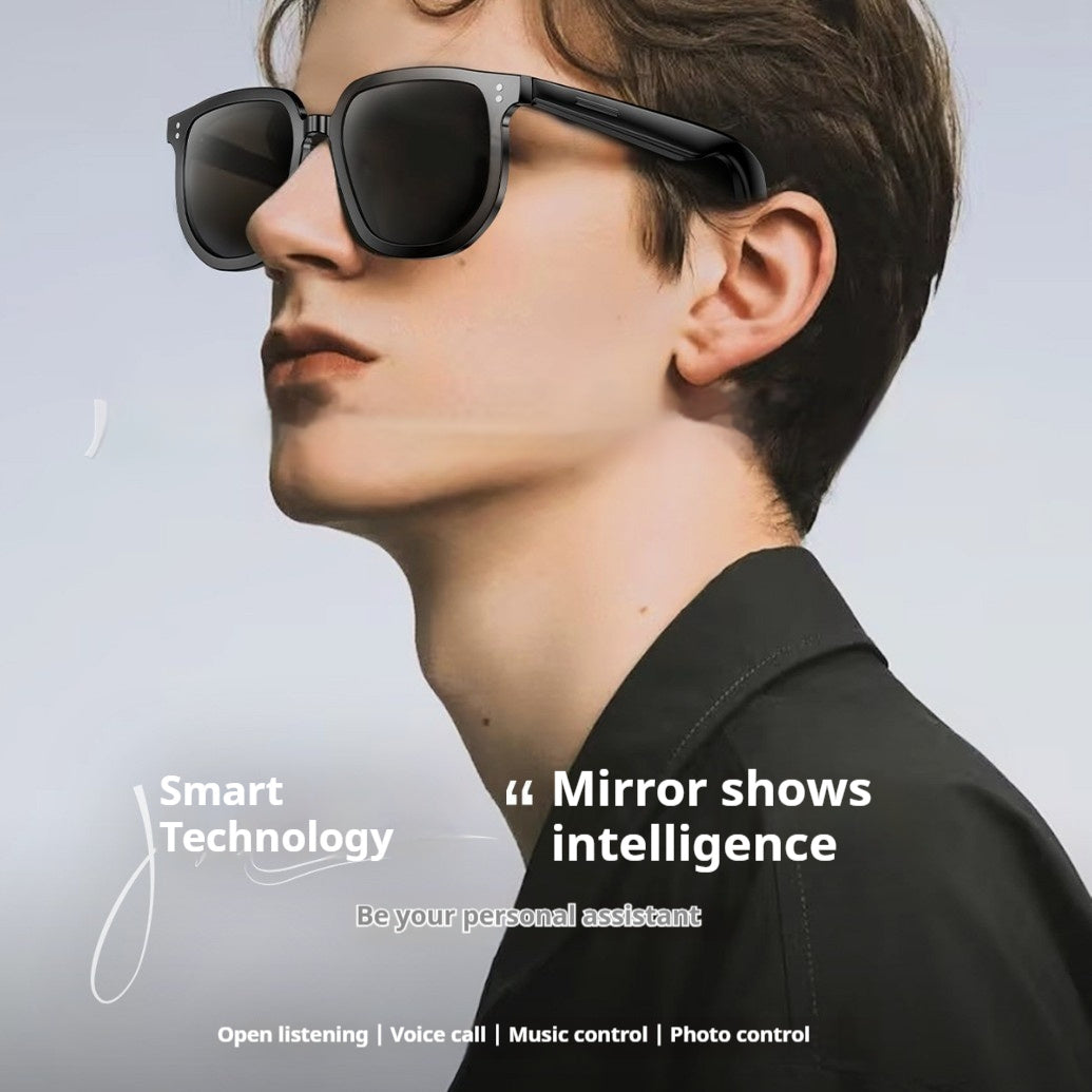 AI Smart Glasses Call, Wireless & Bluetooth Audio Sunglasses