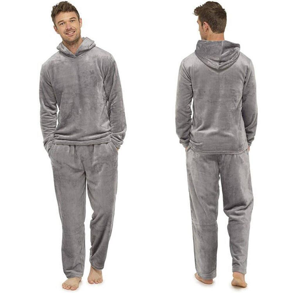 Flannel Grey Men's Pajamas - NawdeX