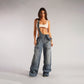 Loose Suspender Jean Jumpsuit - NawdeX