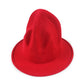 British Style Autumn And Winter Wool Pointed Magic Volcanic Rock Hat - NawdeX
