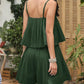 Ruched Spaghetti Strap Romper - NawdeX