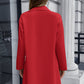 Ivy Lane Lapel Collar Long Sleeve Blazer - NawdeX