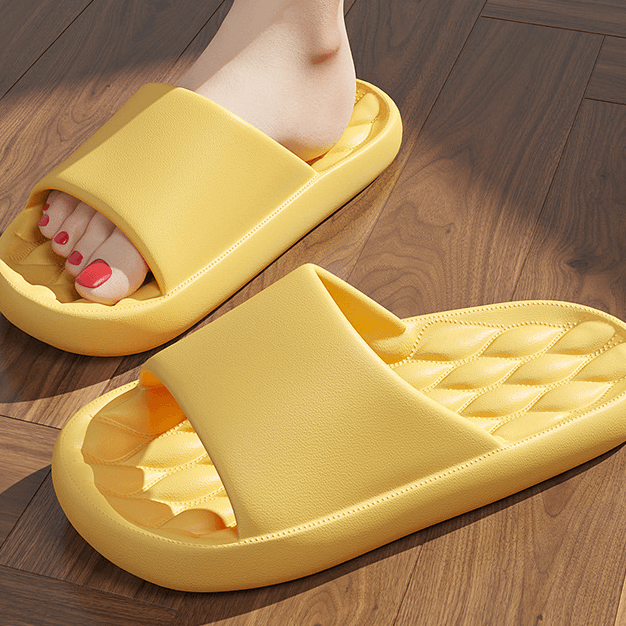 Soft Slippers Summer Floor Bathroom Shoes Women Men - NawdeX