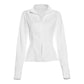 Slim Suits V-neck Skirt Set - NawdeX