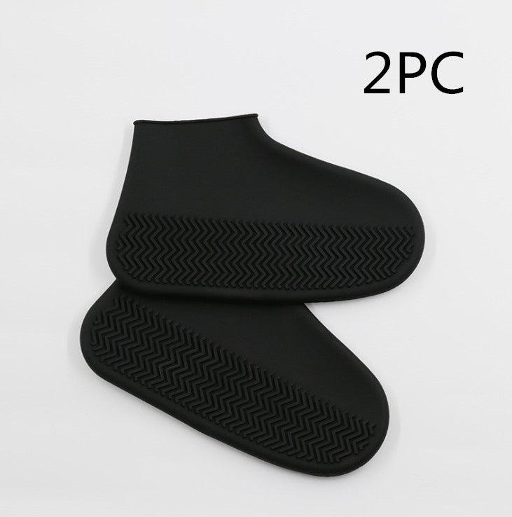 Men and women hiking slip wearable easy to carry silicone rain boots - NawdeX